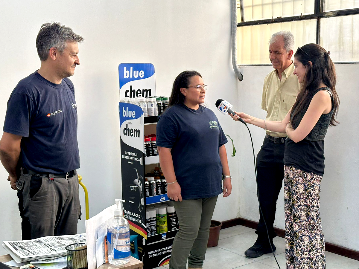 Entrega de premio «Te regalamos las vacaciones» de Segunda Mano